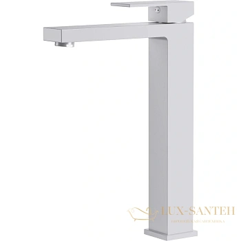 смеситель для раковины d&k bayern.liszt da1512008 высокий, белый матовый