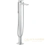напольный смеситель для ванны hansgrohe metropol 74532000, хром