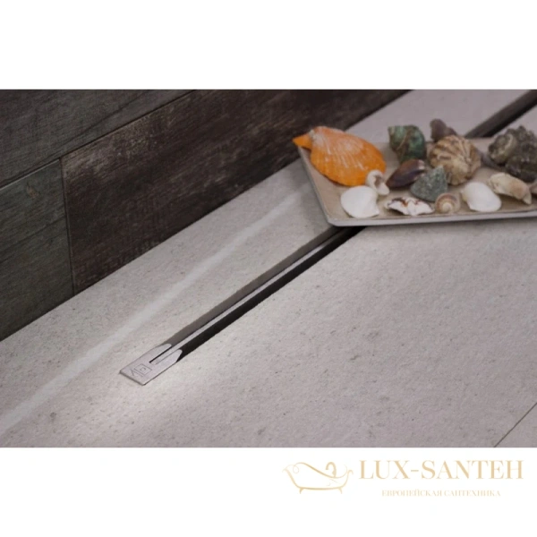 душевой канал bettoserb confluo slim line plus 13100023 450 мм, матовый хром