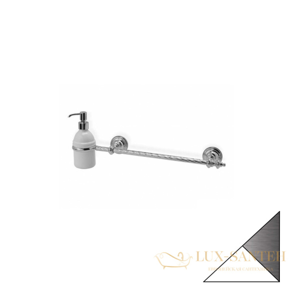 полотенцедержатель stil haus giunone g69d(03), хром-белый