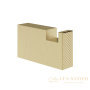 крючок gessi inverso diamantato 73621.727, brass brushed pvd