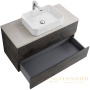 тумба под раковину cezares molveno 46 molveno 46-100-2c-so-oss 100 см подвесная, ossido