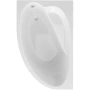 акриловая ванна timo iva iva1610l 160x99,5 см, белый