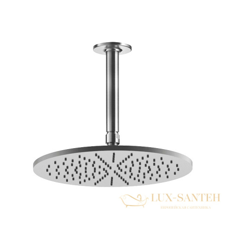 верхний душ gessi inciso 58250.149 300 мм, finox brushed nickel