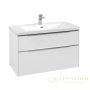 тумба под раковину villeroy & boch subway 3.0 c57000ve 973x576x478 мм, brilliant white