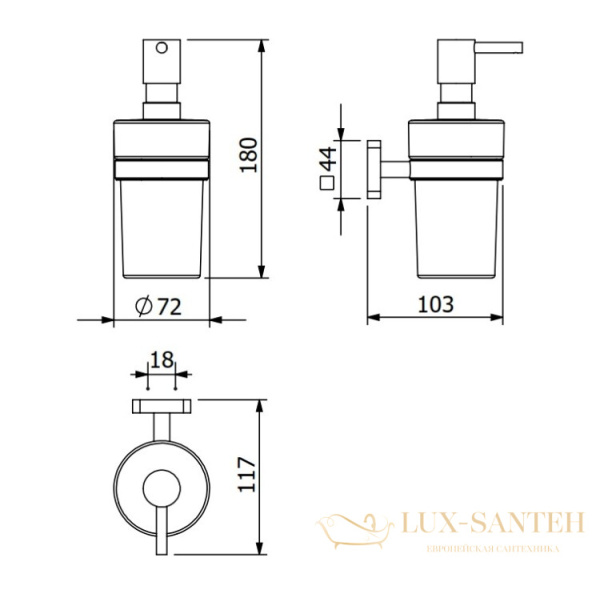 ершик для унитаза подвесной kludi vela s, 2597405, хром глянцевый глянцевый