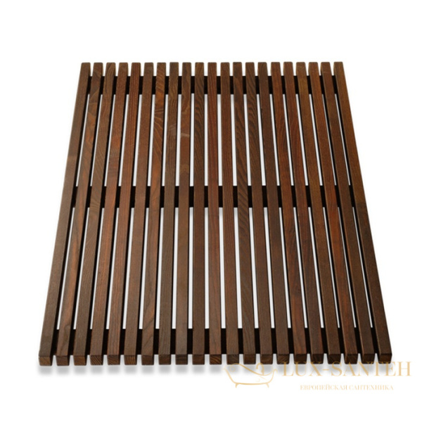 коврик decor walther wood bm 0923485 для ванной 70х110 см, ясень тёмный