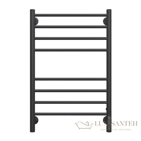 полотенцесушитель электрический terminus аврора 4670078527493 п8 500x800 кс 9005 черный матовый