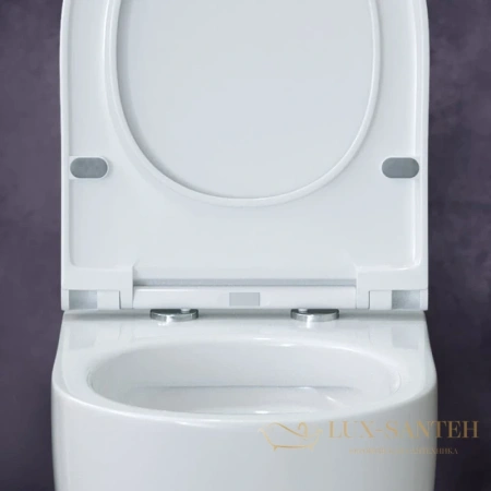 комплект: подвесной унитаз berges ego 047215 + система инсталляции berges novum l5, белый, клавиша soft touch черная