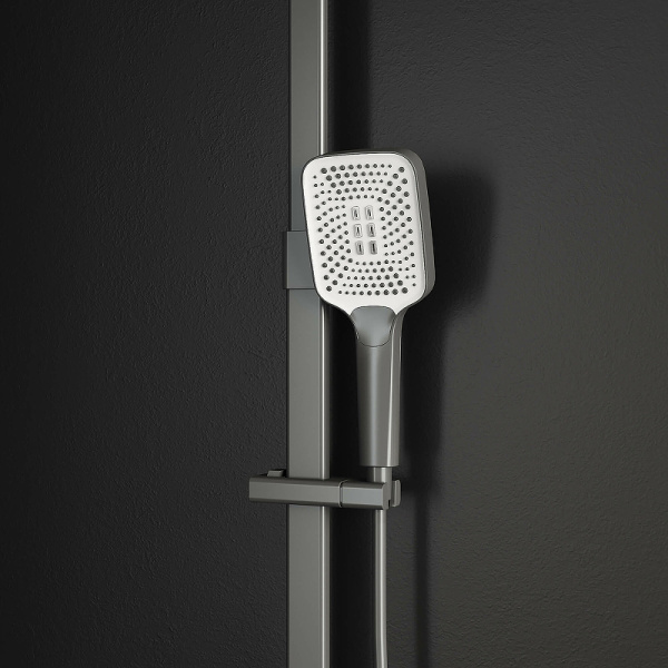 душевая система rgw shower panels 51140135-11 с термостатом sp-35gr, серый