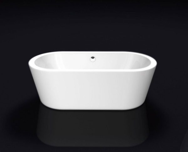 акриловая ванна belbagno bb12-1775 177,5x80,5, белый
