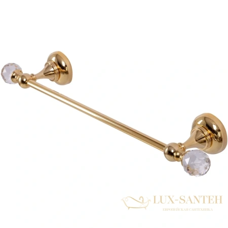 полотенцедержатель cezares aphrodite aphrodite-th05-03/24-sw 40 см, золото 24 карата