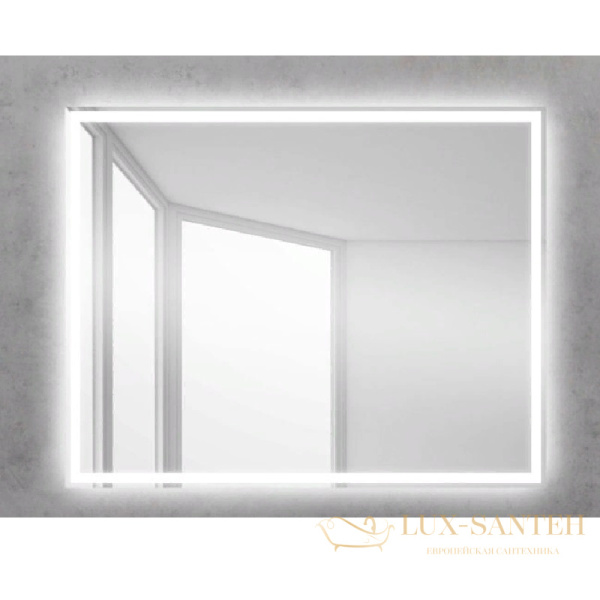 зеркало belbagno spc spc-grt-1000-800-led-tch 100 см с сенсорным выключателем, с подсветкой