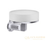 мыльница gessi inciso 58501.149 с настенным держателем, finox brushed nickel