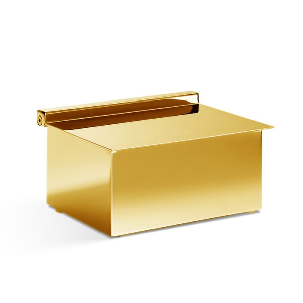 контейнер decor walther fb3 0839820 для влажных салфеток, золото полированное