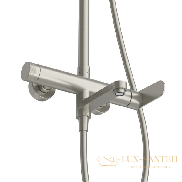 душевая система для ванны cezares stylus-cvd-in, нержавеющая сталь