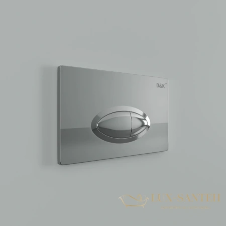 клавиша смыва d&k rhein.marx db1399001 для инсталляции, хром