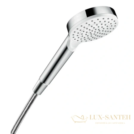 лейка для душа hansgrohe crometta 1jet 26331400 белый/хром