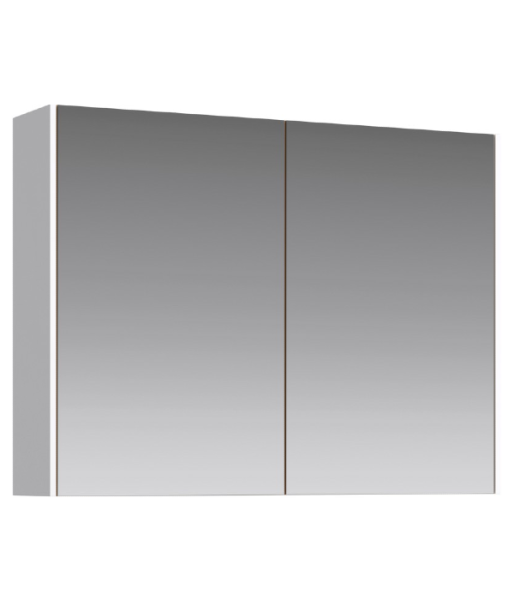 корпус зеркального шкафа aqwella 5 starts mobi mob0408 80, серый