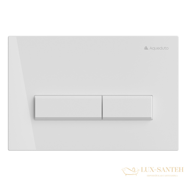 комплект aqueduto aqds109, инсталляция tecnica novo, панель смыва retangulo, белая, унитаз ovo, сиденье микролифт, белый