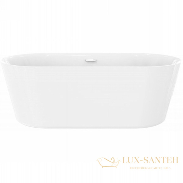акриловая ванна belbagno bb306-1675 167х80 без гидромассажа, белый