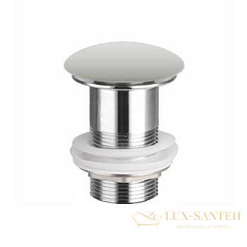 донный клапан ceramica nova cn2000msg, серый матовый