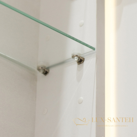 зеркальный шкаф belbagno marino spc-mar-600/800-1a-led-tch 60 см с подсветкой, белый