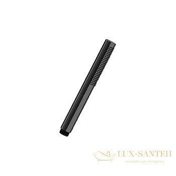 ручной душ velvet, almar hand showers e082126.ab черный хром брашированный pvd