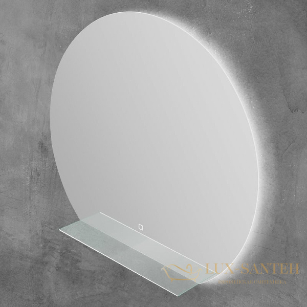 зеркало belbagno spc spc-rng-900-led-tch-mens с подсветкой, с сенсорным выключателем