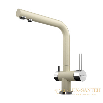 смеситель для кухни omoikiri nagano-be, 4994044, цвет ваниль