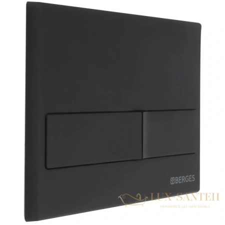 инсталляция berges line 040215 для подвесного унитаза 1150 мм berges novum l5, черная soft touch