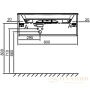 тумба jacob delafon odeon rive gauche eb2515-r8-n14 80 см, серый антрацит