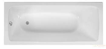 чугунная ванна wotte vector 170x75, vector 1700x750, цвет белый