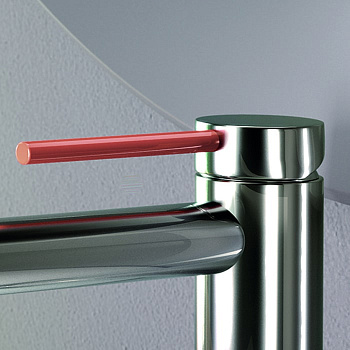 gattoni circle two накладка на ручку смесителя для ванны и душа, 9199 х 91ro, цвет rosso