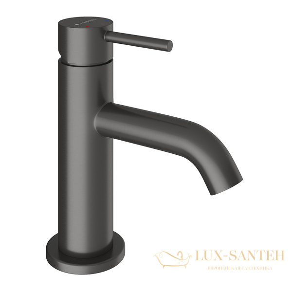 смеситель для раковины aqueduto cano s, can0145, оружейная сталь