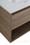 тумба под раковину belbagno kraft kraft-900-1c-so-rt 90 см подвесная, rovere tabacco