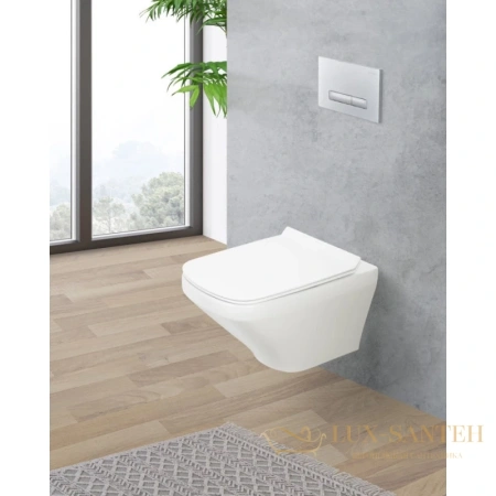 сиденье belbagno sela bb3201sc для унитаза с микролифтом, белый
