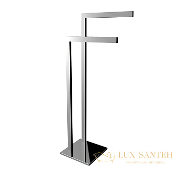 emco loft, 0581 001 01, держатель полотенец, двойной, настольн., цвет хром