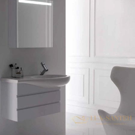 тумба под раковину laufen alessi 4.2450.0.097.631.1 990х320 мм, белый лак