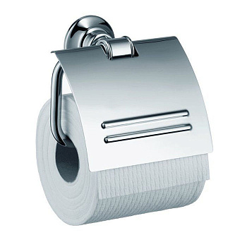ершик axor montreux, 42036000, держатель для туалетной бумаги, подвесной, цвет хром