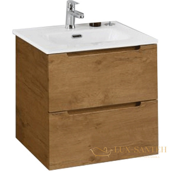 тумба под раковину belbagno etna 39 etna39-500/390-2c-so-rn-p подвесная, rovere nature