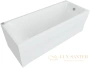 акриловая ванна aquatek альфа 150 alf150-0000043 без гидромассажа, с фронтальным экраном (слив справа)