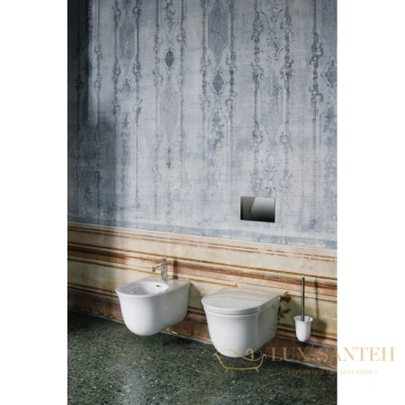 подвесной безободковый унитаз laufen new classic 8.2085.1.000.000.1, белый