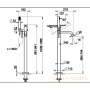 смеситель напольный для ванны gessi emporio via tortona 24943.299, black xl