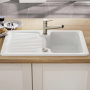 кухонная мойка villeroy & boch condor 45 674501r1 ceramicplus 800×510 мм, белый
