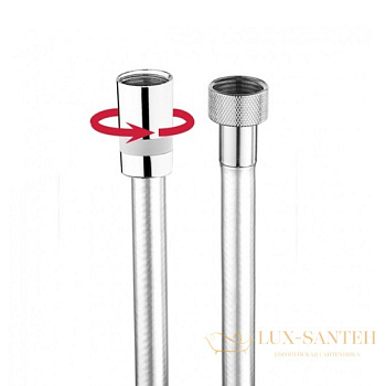 душевой шланг bossini cromolux a00167d.030 1,75 м, хром