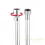 душевой шланг bossini cromolux a00167d.030 1,75 м, хром