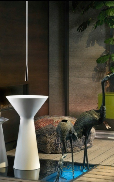 раковина напольная gessi cono 45911.521, белый