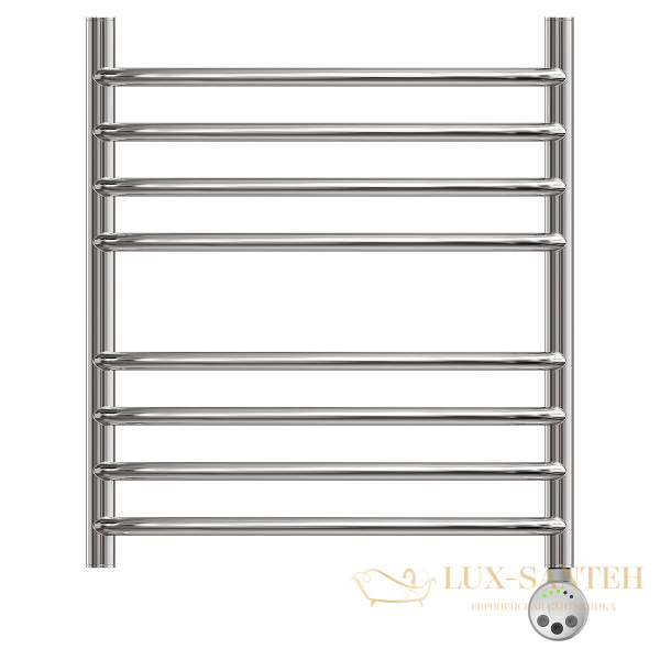 полотенцесушитель 500x600 электрический point альфа pn05156se п8 левый/правый, хром