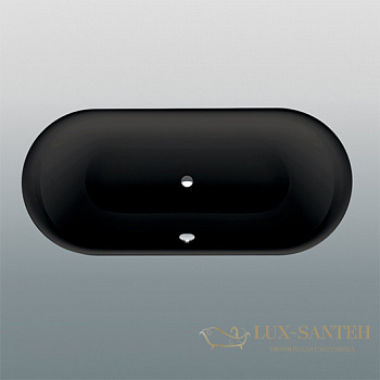 ванна bette lux oval 3467-035 plus 1900х900 мм шумоизоляция, антигрязевое, черный